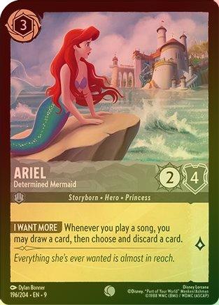Ariel (Determined Mermaid) (Fabled Reprint) - 196/204 - Common (Foil)