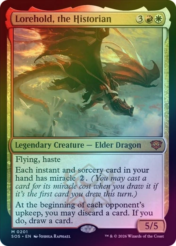 Lorehold, the Historian (Foil) (SOS)