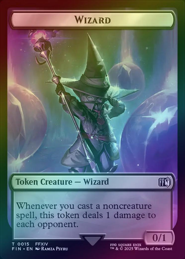 Wizard // Bird Token (Foil) (TFIN)