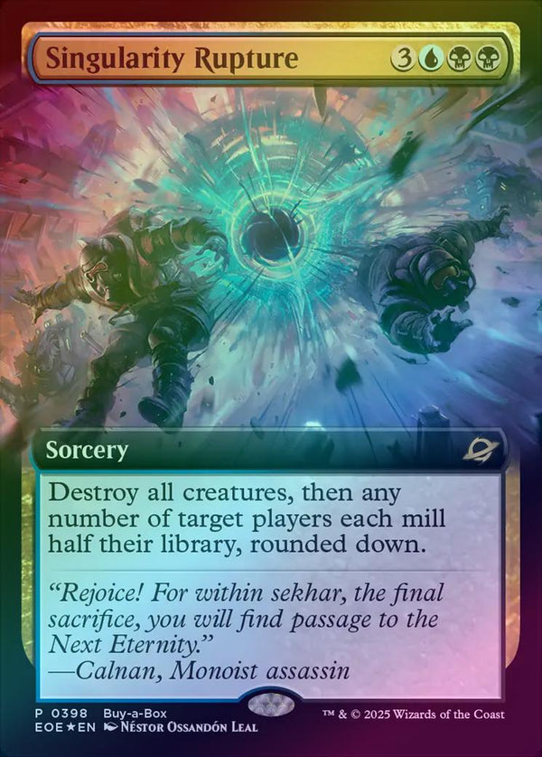 Singularity Rupture - Buy-a-Box Promo (Foil) (EOE)