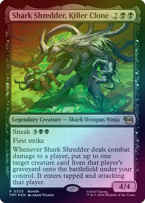 Shark Shredder, Killer Clone - Bundle Promo (Foil) (TMT)