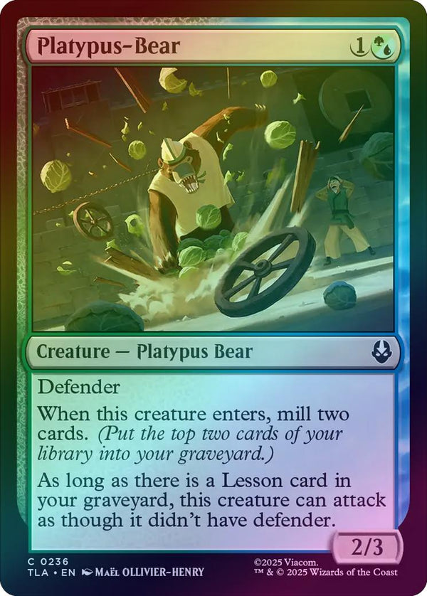 Platypus-Bear (Foil) (TLA)