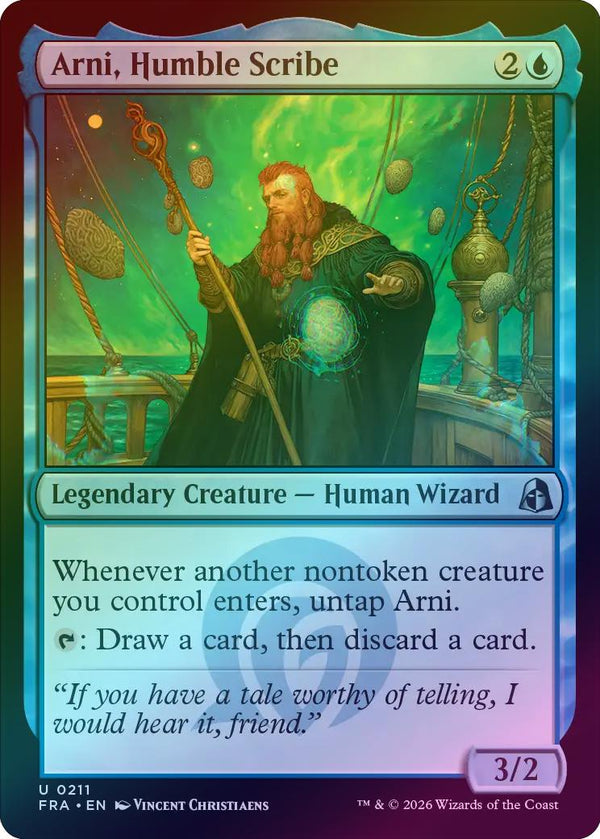 Arni, Humble Scribe (Foil) (FRA)