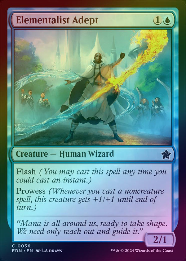 Elementalist Adept (Foil) (FDN)