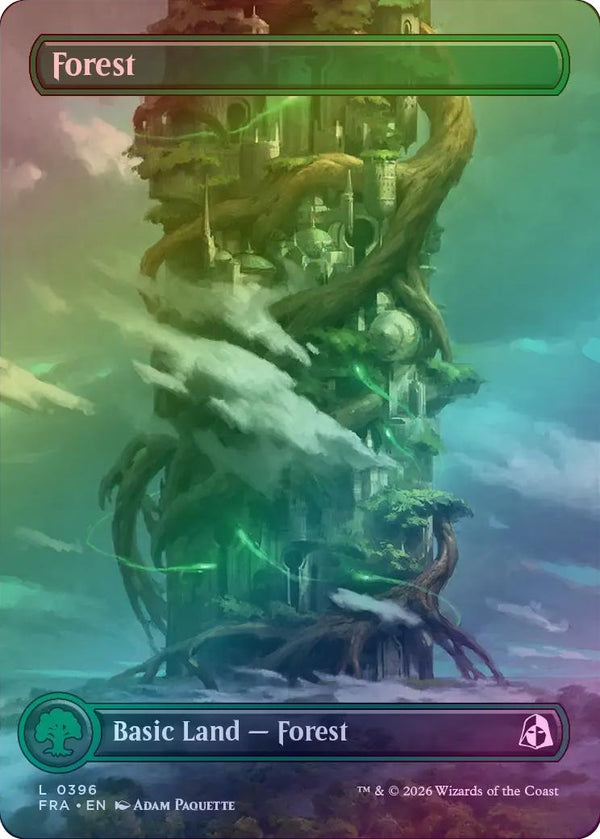 Forest (396) - Tower Full Art (Foil) (FRA)
