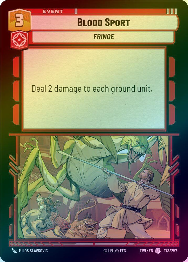 Blood Sport - 173/257 - Uncommon (Foil)