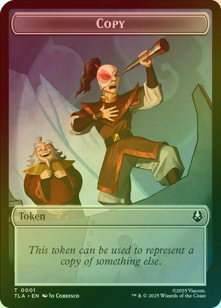 Copy (001) // Clue (016) Token (Foil) (TTLA)