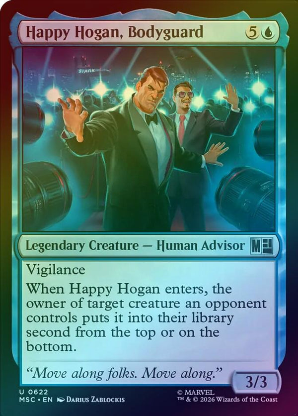 Happy Hogan, Bodyguard (Foil) (MSC)