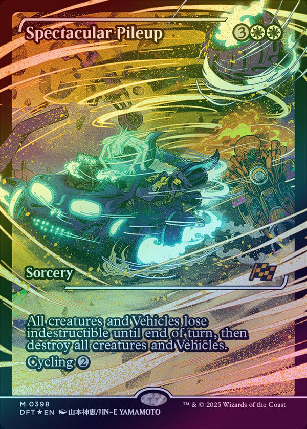 Spectacular Pileup - Japan Showcase - English Language (Foil) (DFT)