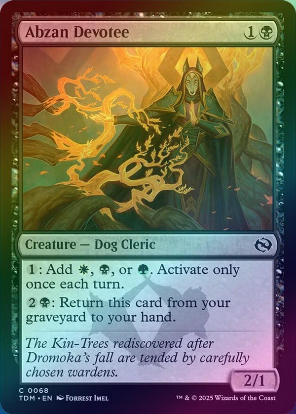 Abzan Devotee (Foil) (TDM)