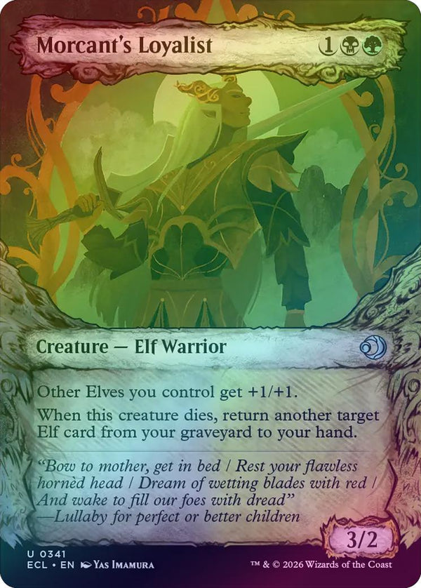 Morcant's Loyalist - Fable Frame Showcase (Foil) (ECL)