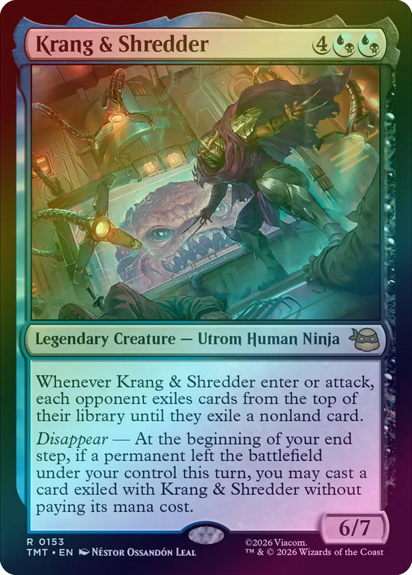 Krang & Shredder (Foil) (TMT)