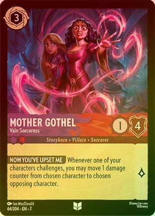 Mother Gothel (Vain Sorceress) - 64/204 - Uncommon (Foil)