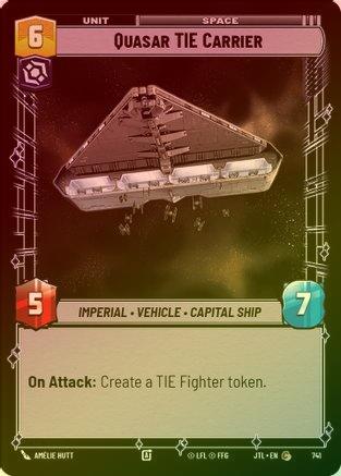 Quasar TIE Carrier - 741 - Common (Foil)