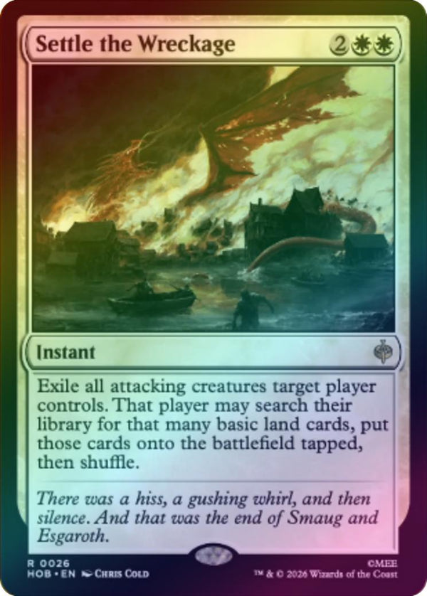 Settle the Wreckage (Foil) (HOB) (Pre-Order)