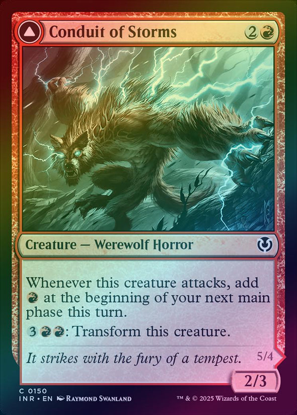 Conduit of Storms // Conduit of Emrakul (Foil) (INR)