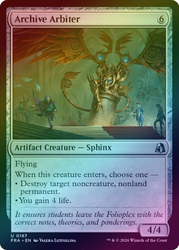 Archive Arbiter (Foil) (FRA)