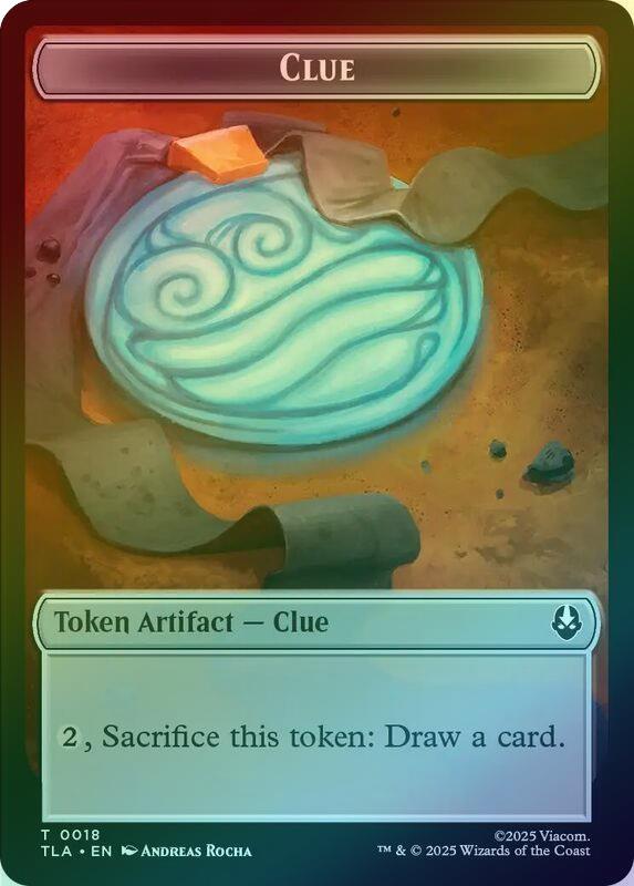 Ally (005) // Clue (018) Token (Foil) (TTLA)