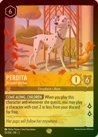 Perdita (Devoted Mother) - 15/204 - Legendary (Foil)