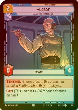 Lobot - Cloud City Coordinator (Foil) - 567 - Uncommon (Foil)