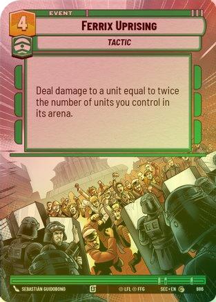 Ferrix Uprising (Hyperspace Foil) - 886 - Common (Foil)