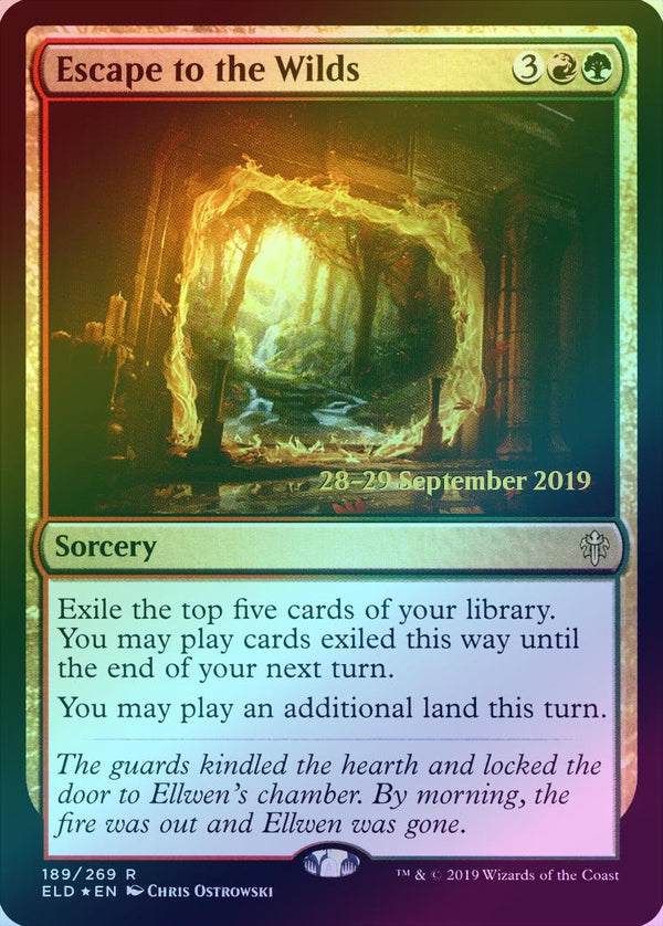 Escape to the Wilds - Prerelease Promo (Foil) (PELD)