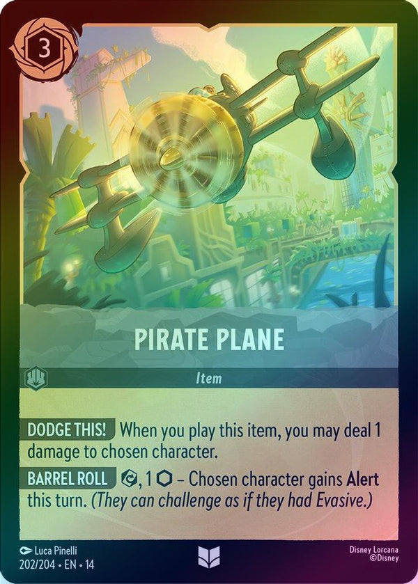 Pirate Plane - 202/204 - Uncommon (Foil)
