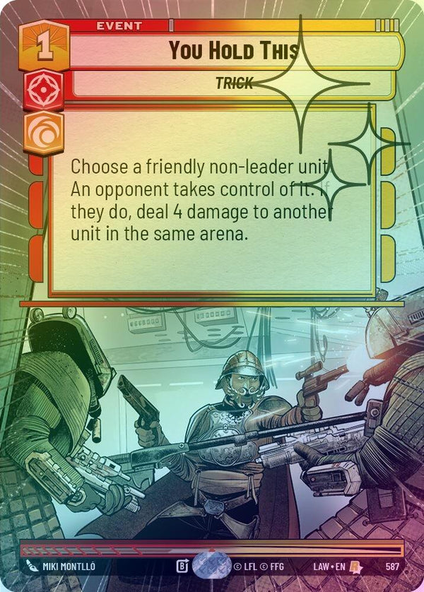 You Hold This (Hyperspace Foil) - 587 - Rare (Foil)