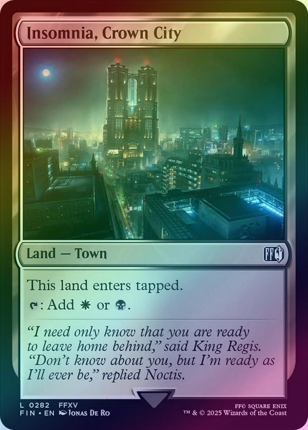 Insomnia, Crown City (Foil) (FIN)