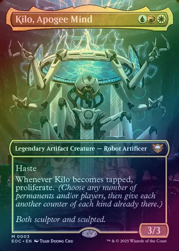 Kilo, Apogee Mind - Borderless (Foil) (EOC)