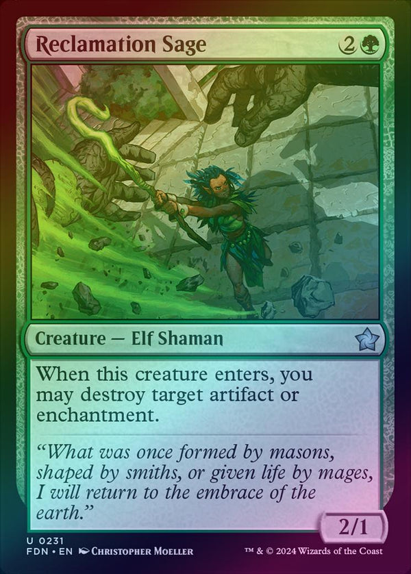 Reclamation Sage (Foil) (FDN)