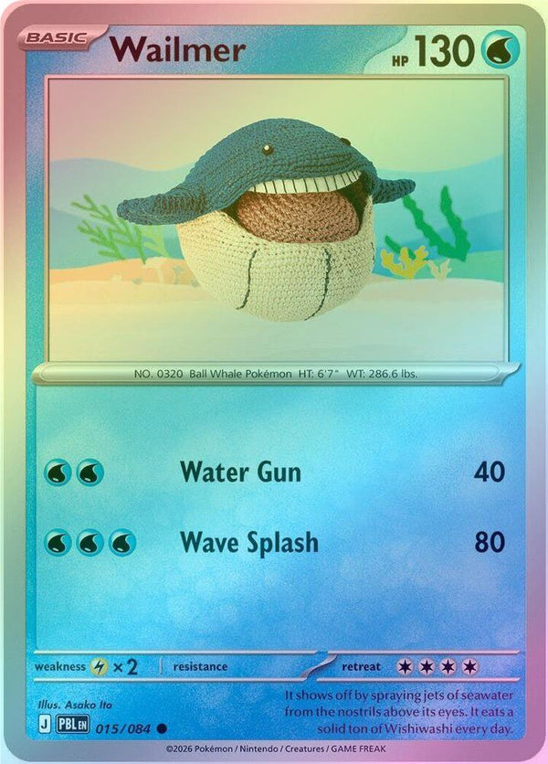 Wailmer - 015/084 - Common - Reverse Holo