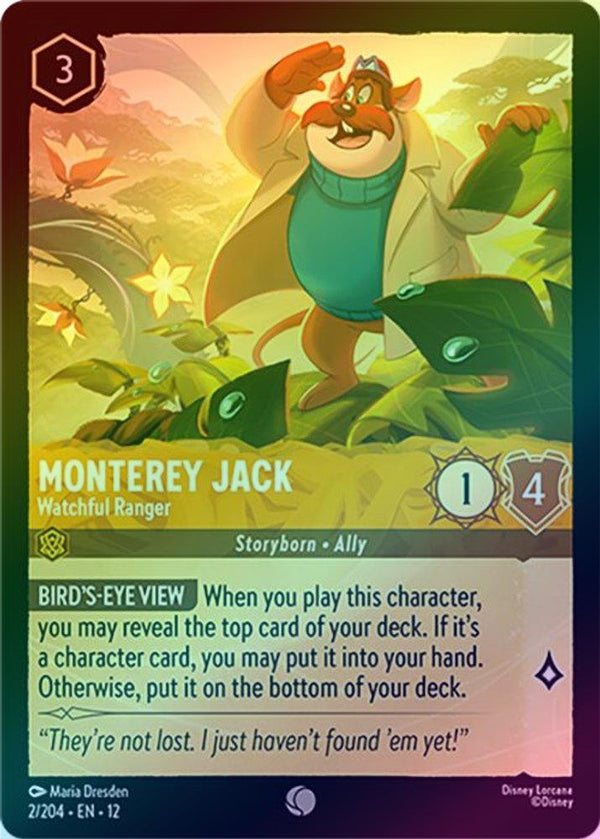 Monterey Jack (Watchful Ranger) - 2/204 - Common (Foil)