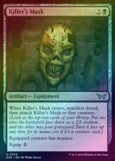 Killer's Mask (Foil) (DSK)