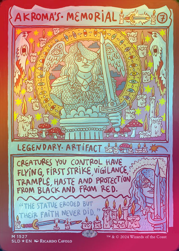 Akroma's Memorial - MagicCon 2024 (Rainbow Foil) (SLD)