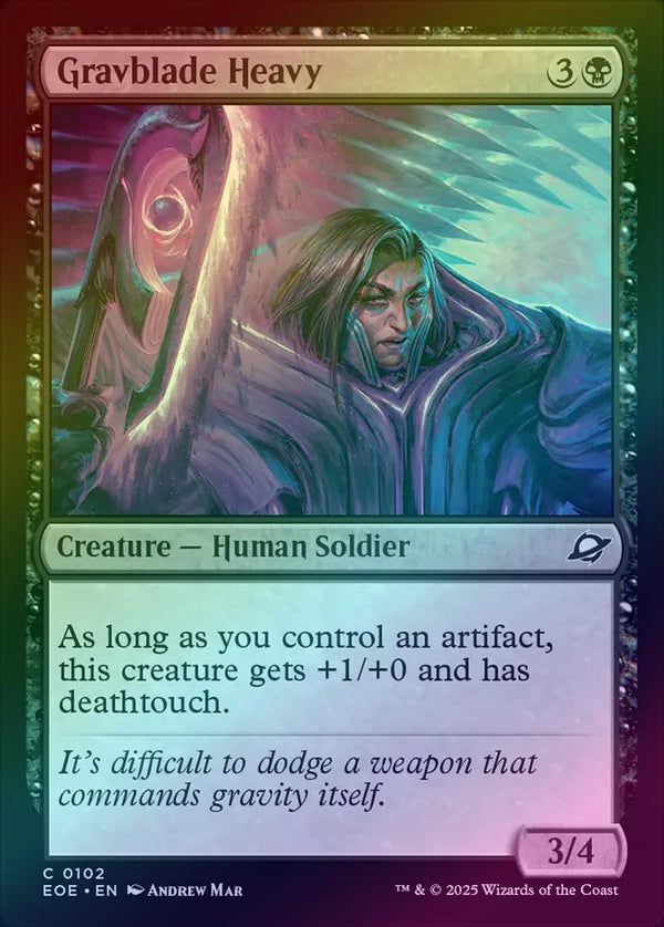Gravblade Heavy (Foil) (EOE)