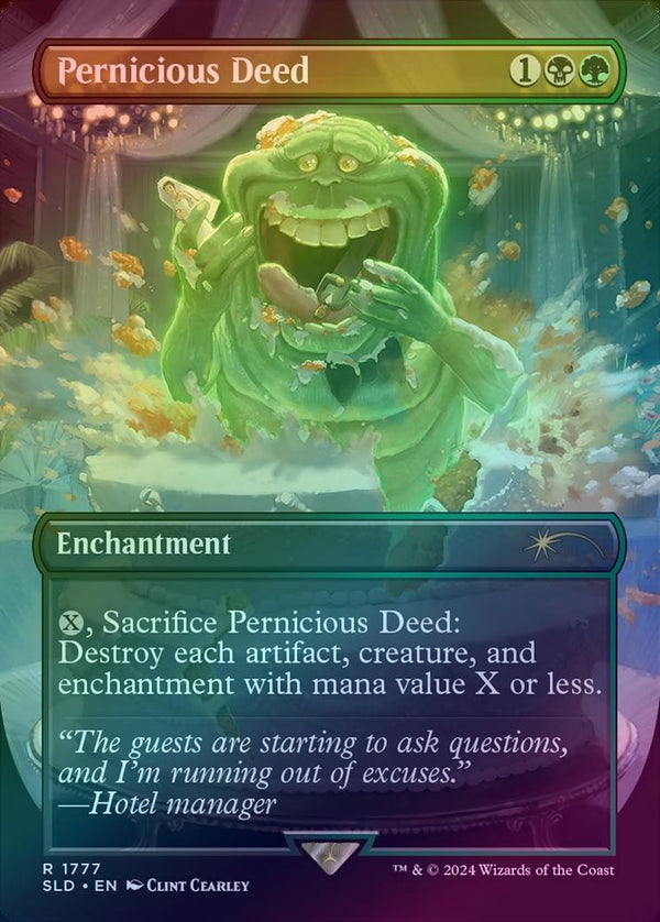 Pernicious Deed - Borderless (Foil) (SLD)