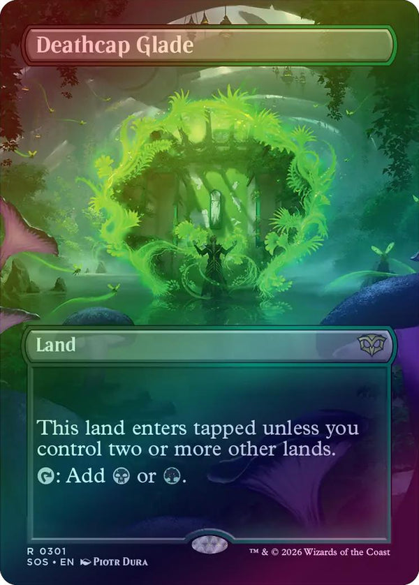 Deathcap Glade - Borderless (Foil) (SOS)