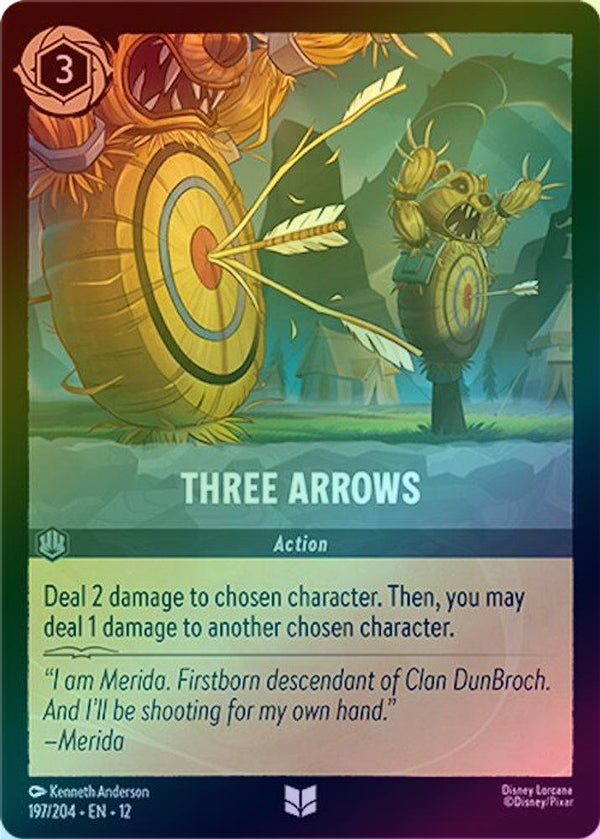 Three Arrows - 197/204 - Uncommon (Foil)