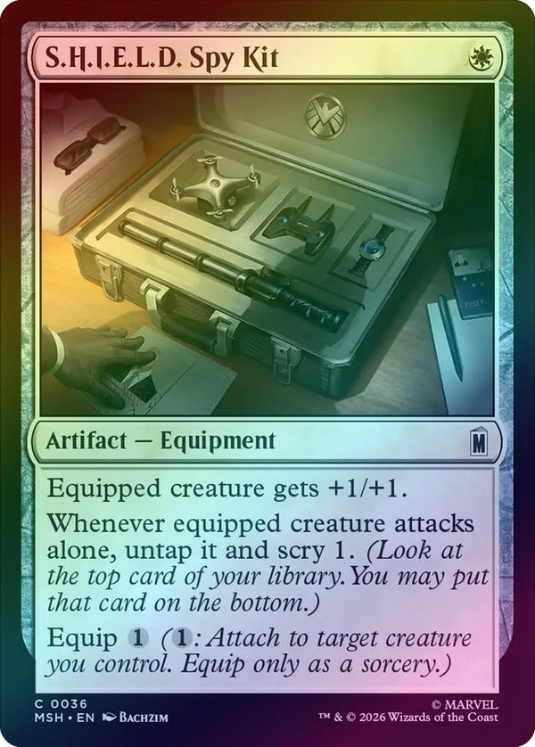 S.H.I.E.L.D. Spy Kit (Foil) (MSH) (Pre-Order)