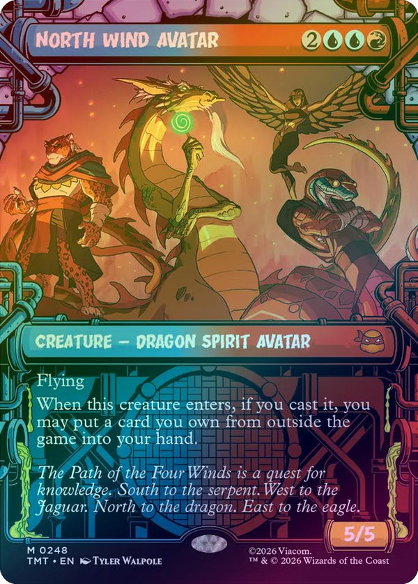 North Wind Avatar - Sewer Frame (Foil) (TMT)