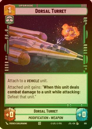 Dorsal Turret - 618 - Common (Foil)