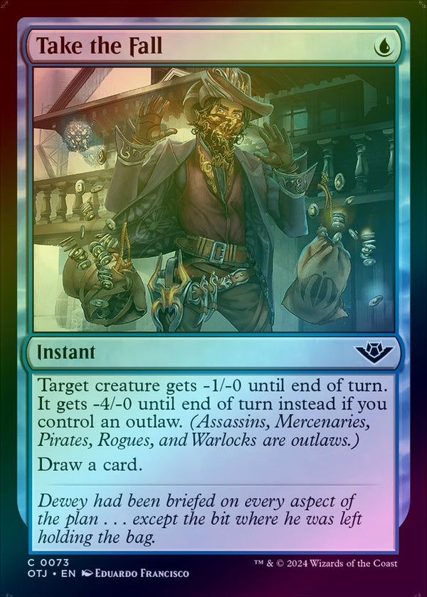 Take the Fall (Foil) (OTJ)