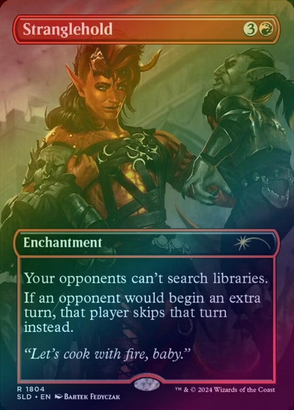 Stranglehold - Karlach's Rage Secret Lair (Rainbow Foil) (SLD)