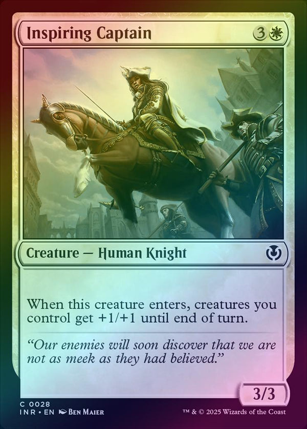 Inspiring Captain (Foil) (INR)