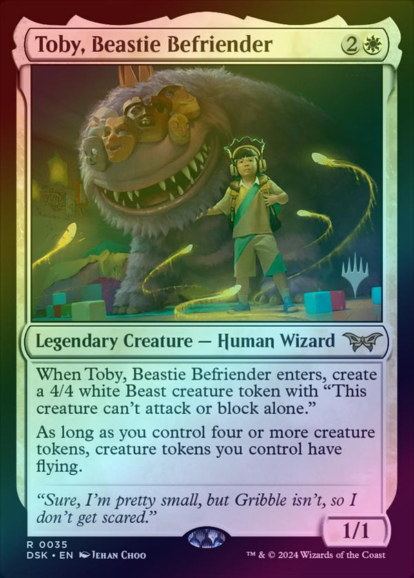 Toby, Beastie Befriender - Promo Pack (Foil) (PDSK)