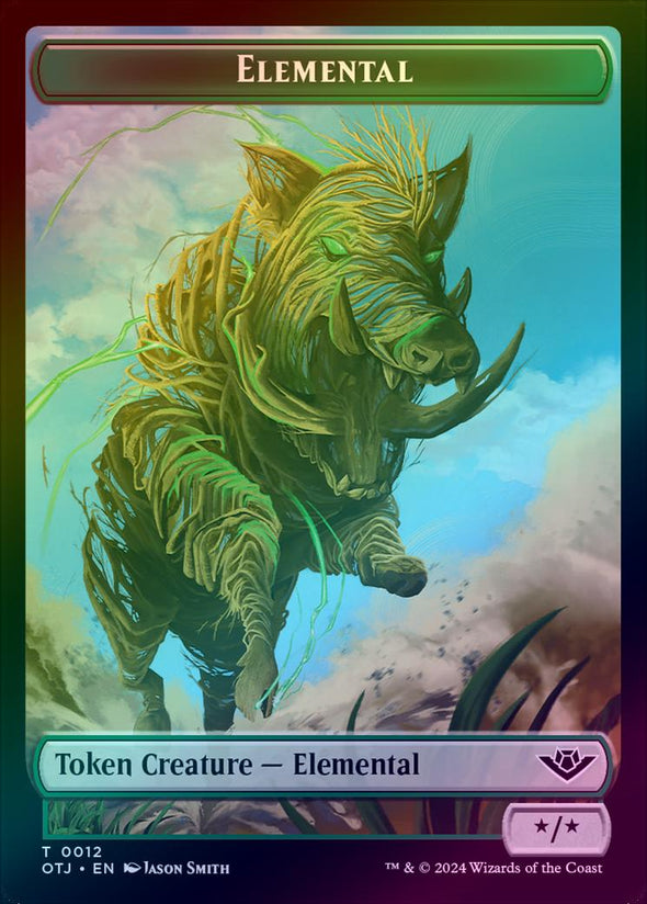 Elemental Token (Foil) (TOTJ)