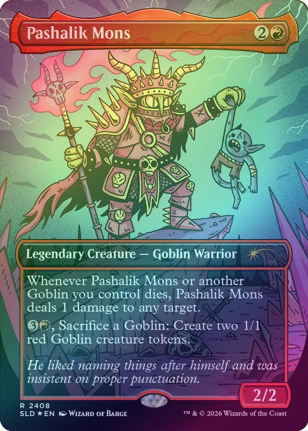 Pashalik Mons - Goblin Storm (Foil) (SLD)