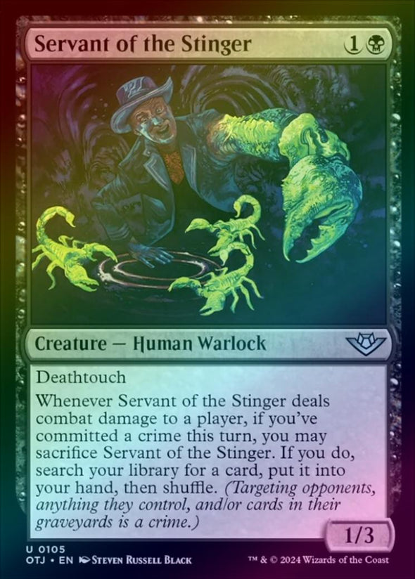 Servant of the Stinger (Foil) (OTJ)