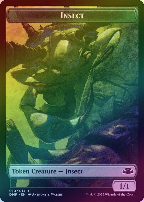 Insect Token (Foil) (TDMR)